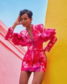 Stellar Blazer Dress for rent on The Volte - image 2