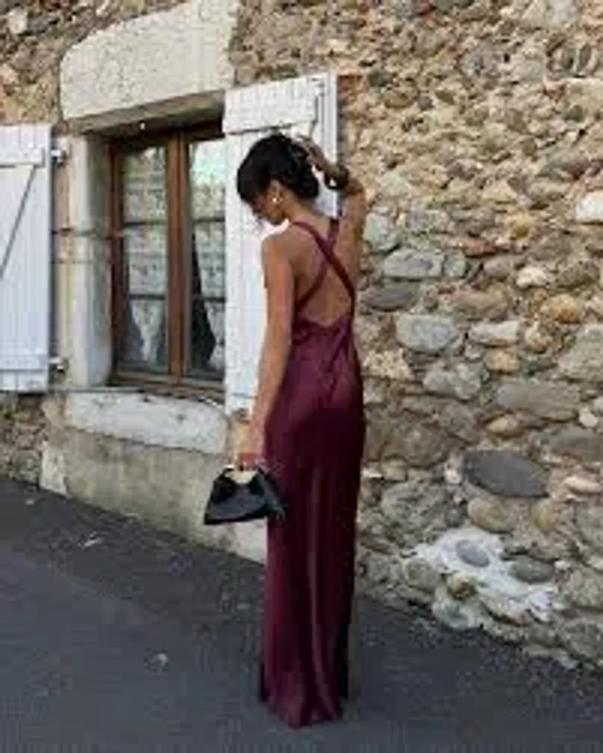 Shona Joy Elia Plunge Cross Back Maxi Dress - Image 2