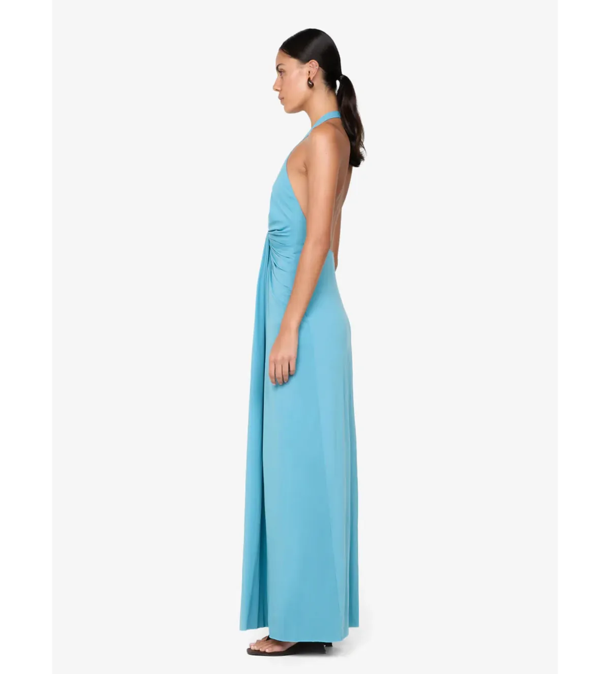 Bec & Bridge Tillie Drape Maxi Dress in Deep Seafoam Size AU6 - Image 4