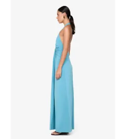 Bec & Bridge Tillie Drape Maxi Dress in Deep Seafoam Size AU6 for rent on The Volte - image 4