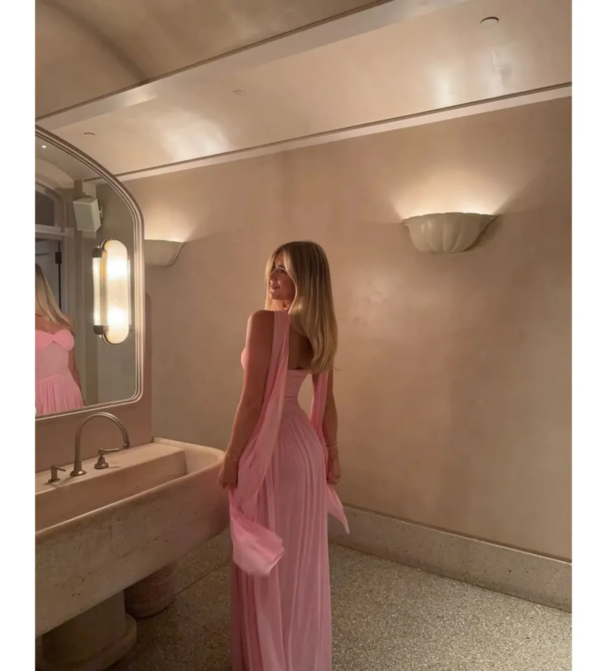 Raphaella Santana Ophelia Dress in Pink Size M/AU10 - Image 2