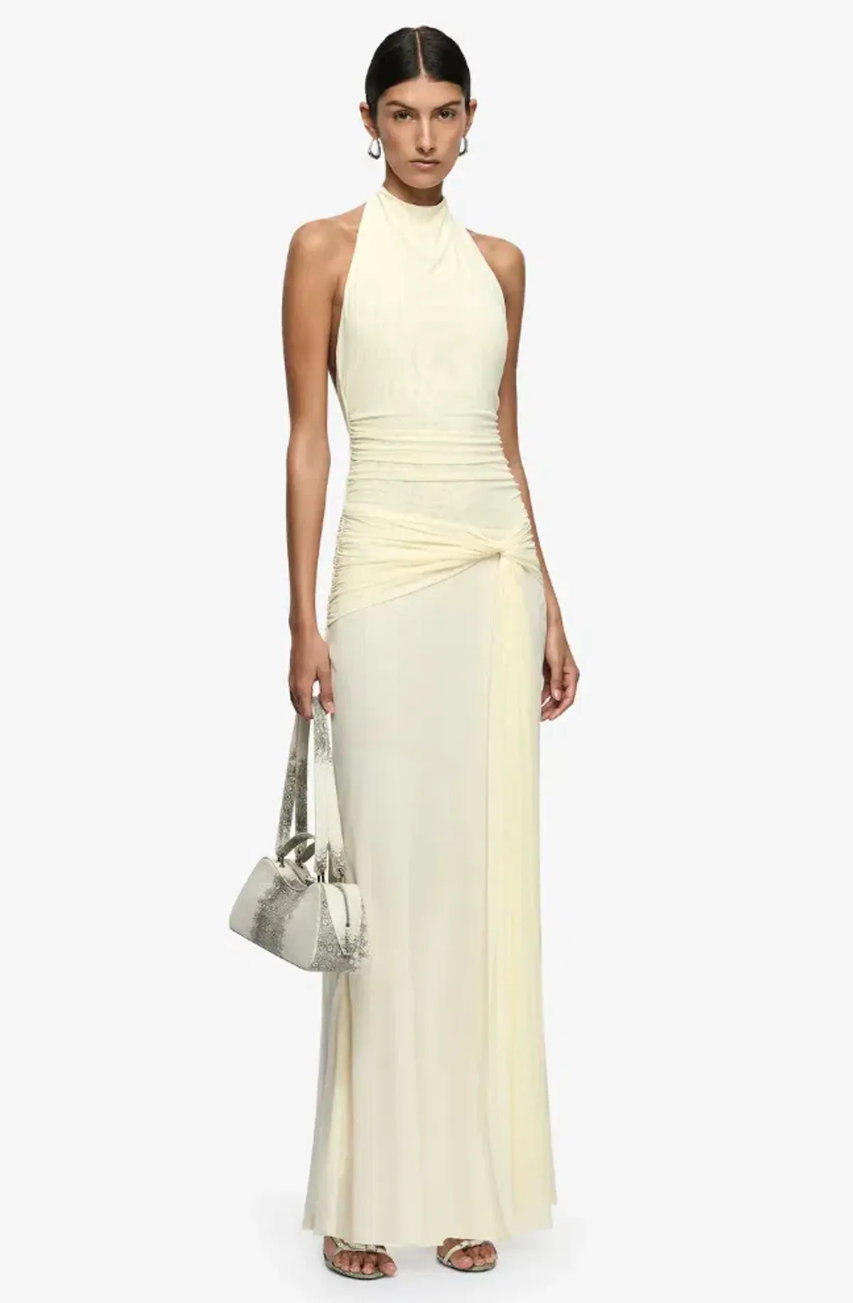 JASMIN HALTER DRESS | LEMON SORBET - SIZE 8 - Image 1