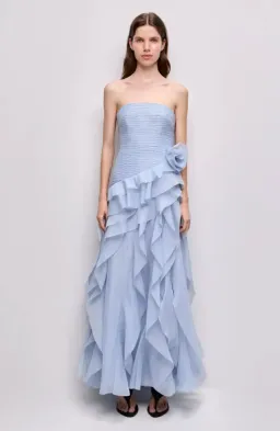 CANYON GOWN | CLOUD BLUE - SIZE 10 for rent on The Volte - image 1