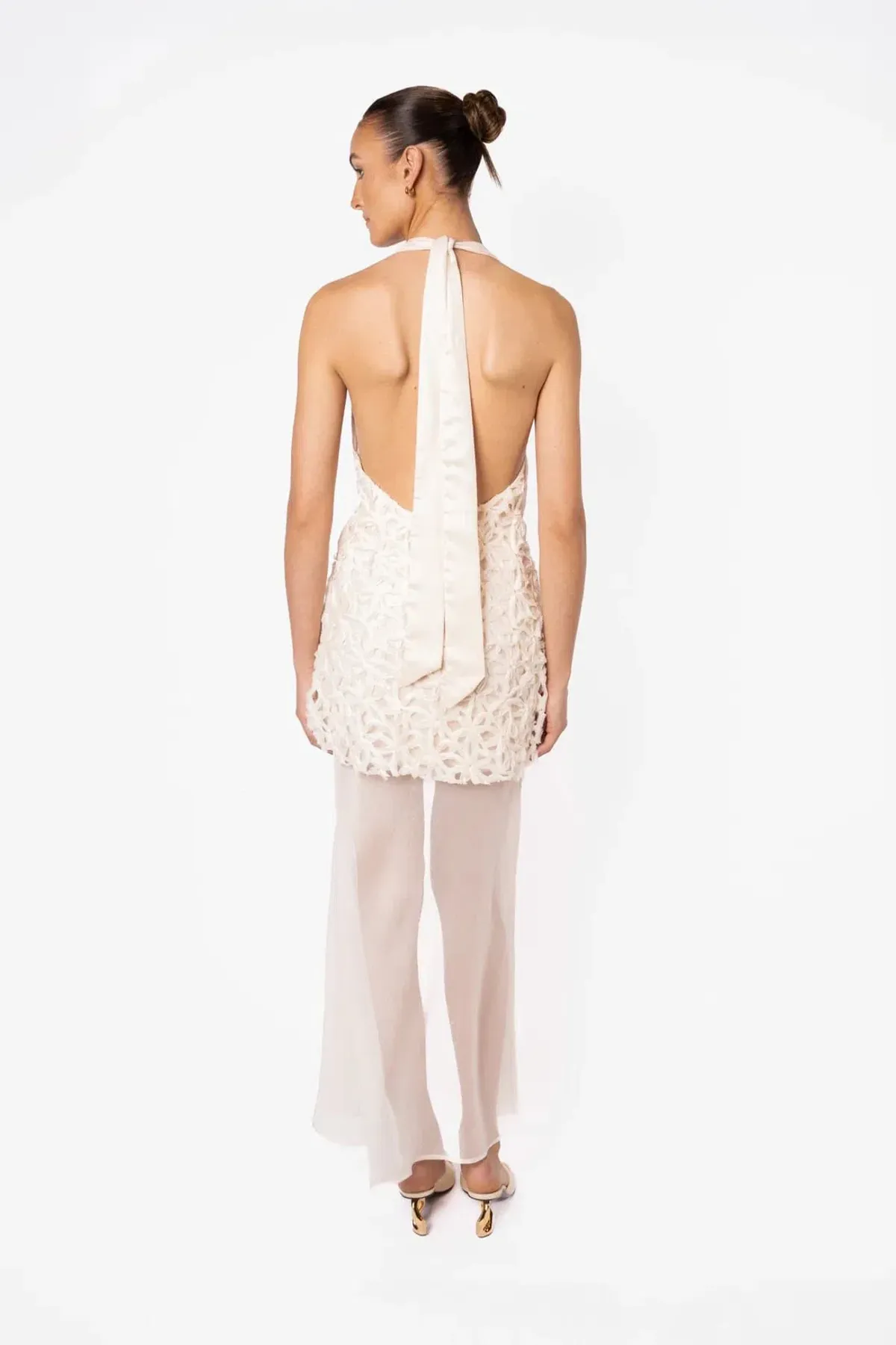 ONE FELL SWOOP - CLOE' DRESS - STAR JASMINE - SIZE M - Image 4