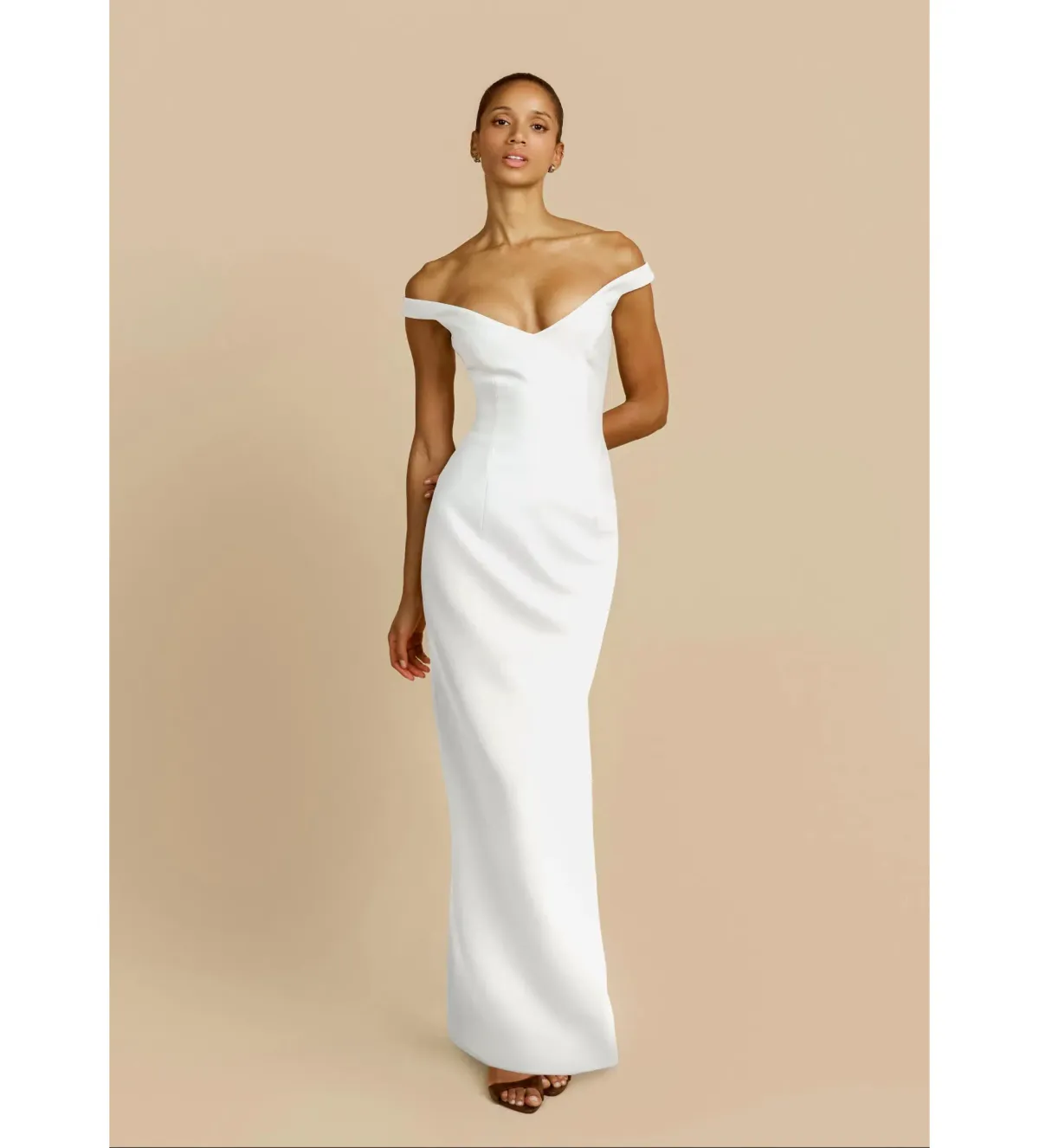 Arcina Ori Ellery Maxi Dress Ivory Size S/AU 8 - Image 1