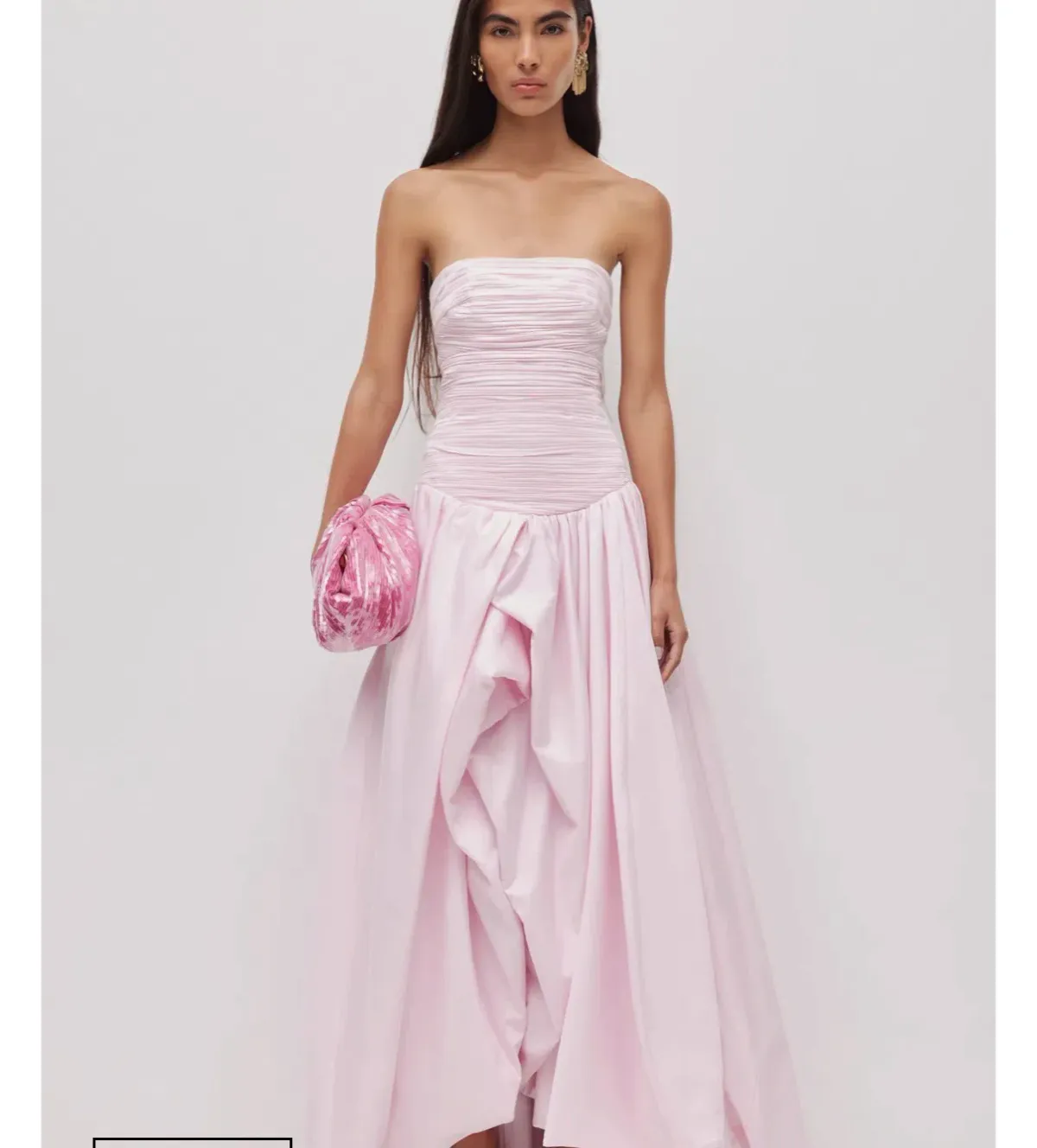 Violetta bubble hem maxi dress  - Image 1