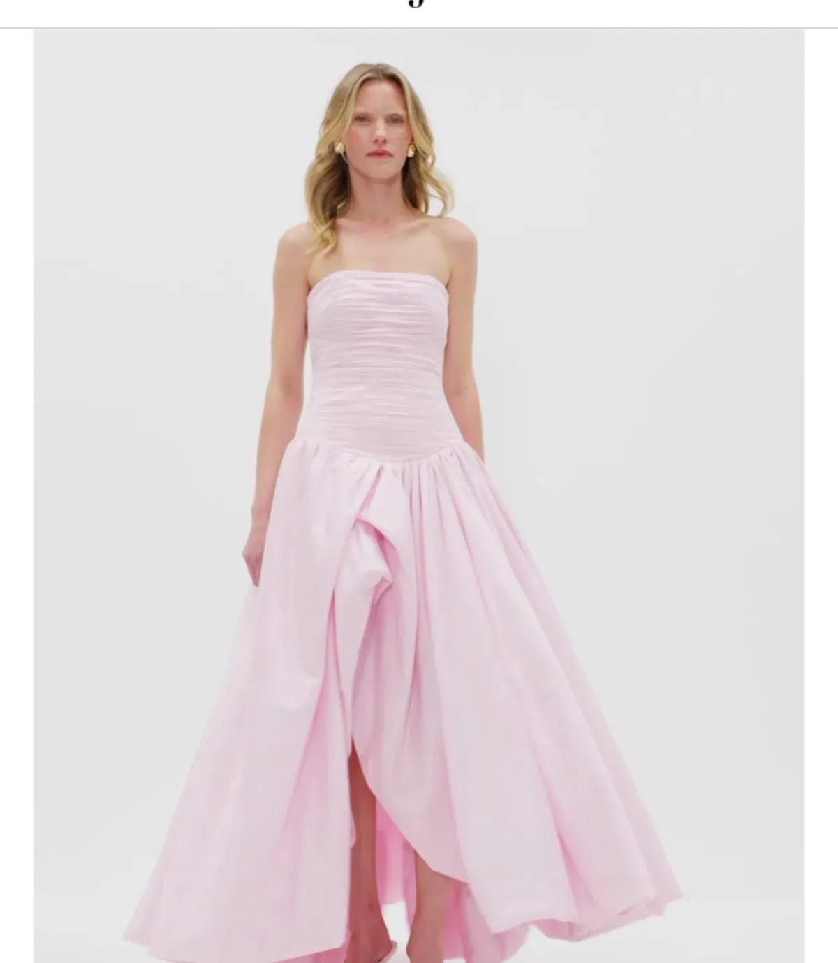 Violetta bubble hem maxi dress  - Image 3