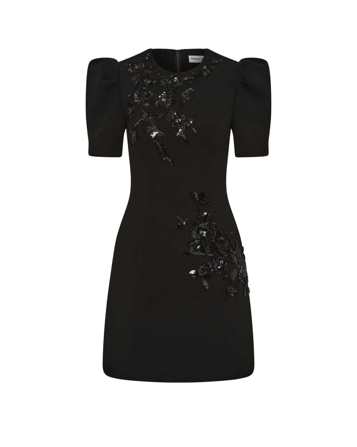 Rebecca Vallance Livia Mini Dress in Black Size 12 - Image 5