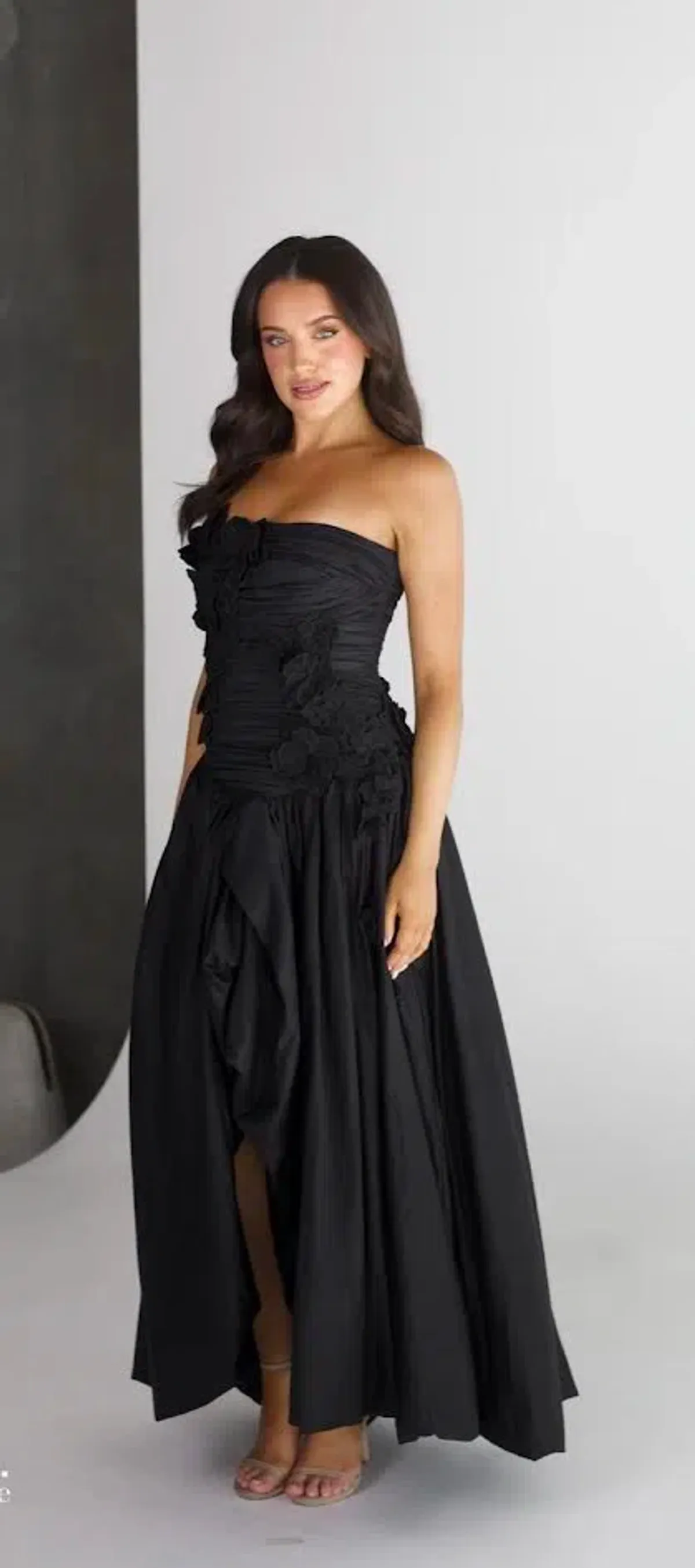  🖤 NEW AJE Splendour Flower Gown – Black – Size 10 AU Maxi Dress 🖤 - Image 7