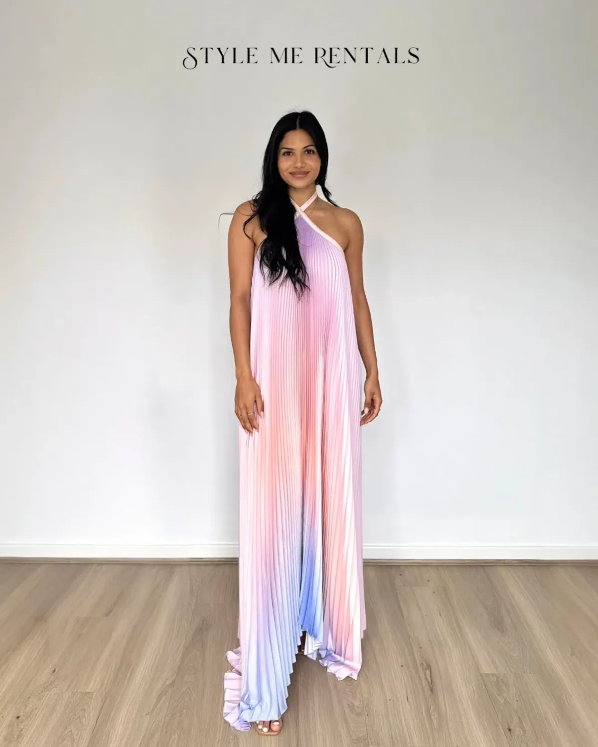 L'idee Deesse Gown Lilas Ombre Size 10 - Image 4