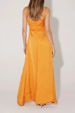 Hansen & Gretel Carlos Midi Silk Dress for rent on The Volte - image 3