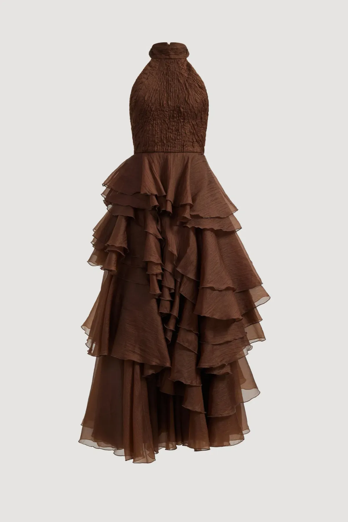 Aje Fayette Maxi Gown in Dark Chocolate Brown Size 8 - Image 4