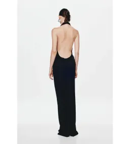 Misha Vanessa Jersey Maxi Dress in Black Size XS/AU6 for rent on The Volte - image 2