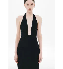 Misha Alusia Dress in Black Size M/AU10 for rent on The Volte - image 4