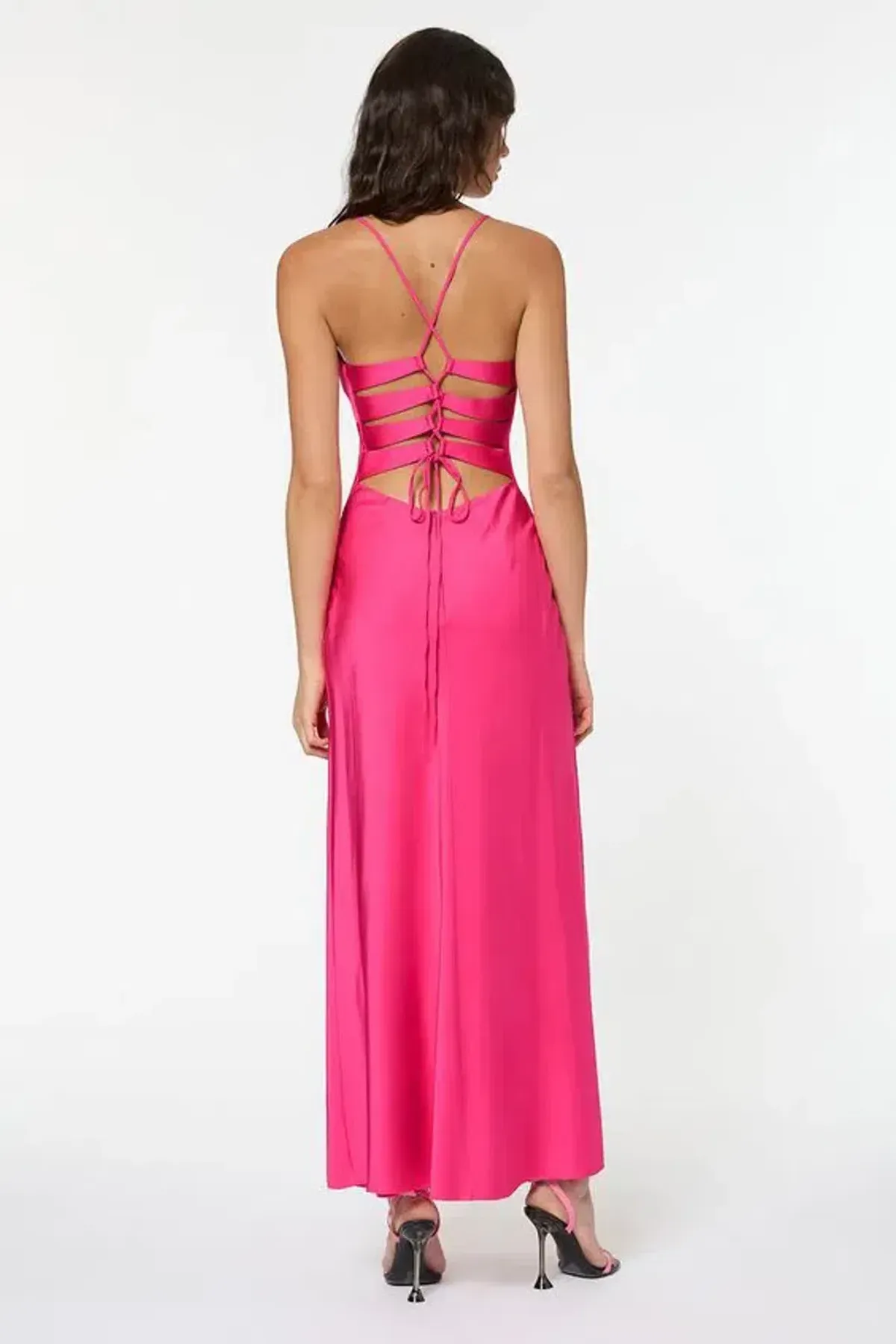 Manning Cartell Time to Shine Slip Dress in pink size 12 - Image 3