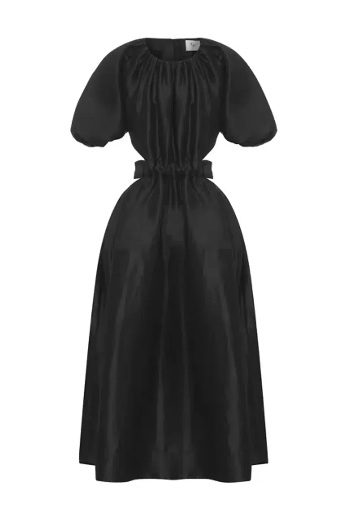 Aje Dress Mimosa Black Midi | Size AU 8 - Image 3