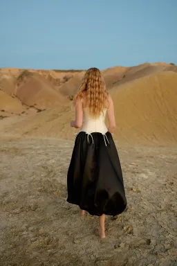 Aston Studio MARGUERITE GOWN NERO ANTIQUE for rent on The Volte - image 4