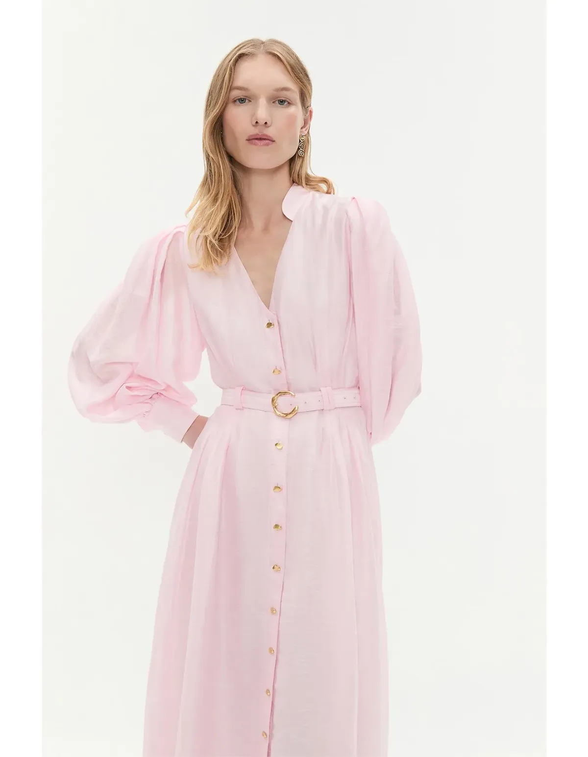 Aje Pastel Pink Dress Size 10 AU - Image 2