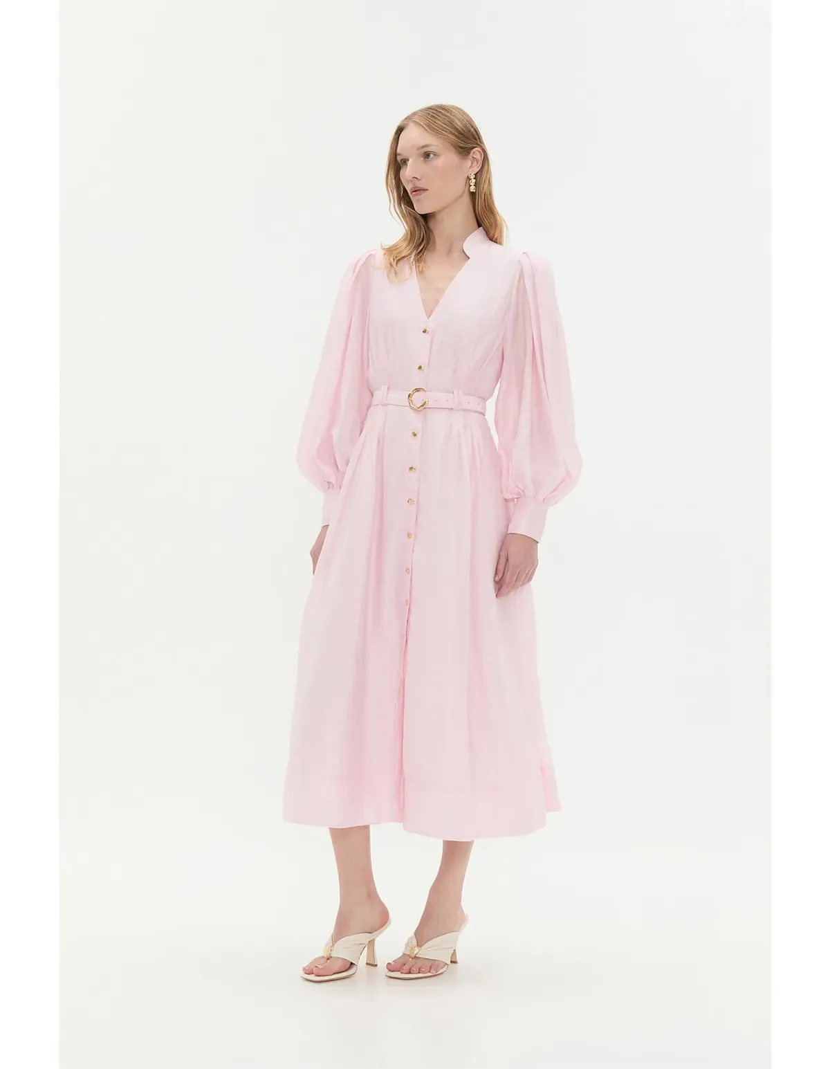 Aje Pastel Pink Dress Size 10 AU - Image 3