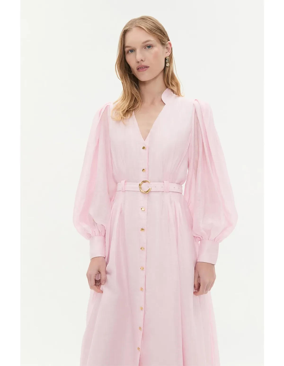 Aje Pastel Pink Dress Size 10 AU - Image 4