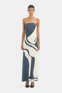 SIR Lilou Strapless Dress for rent on The Volte - image 1