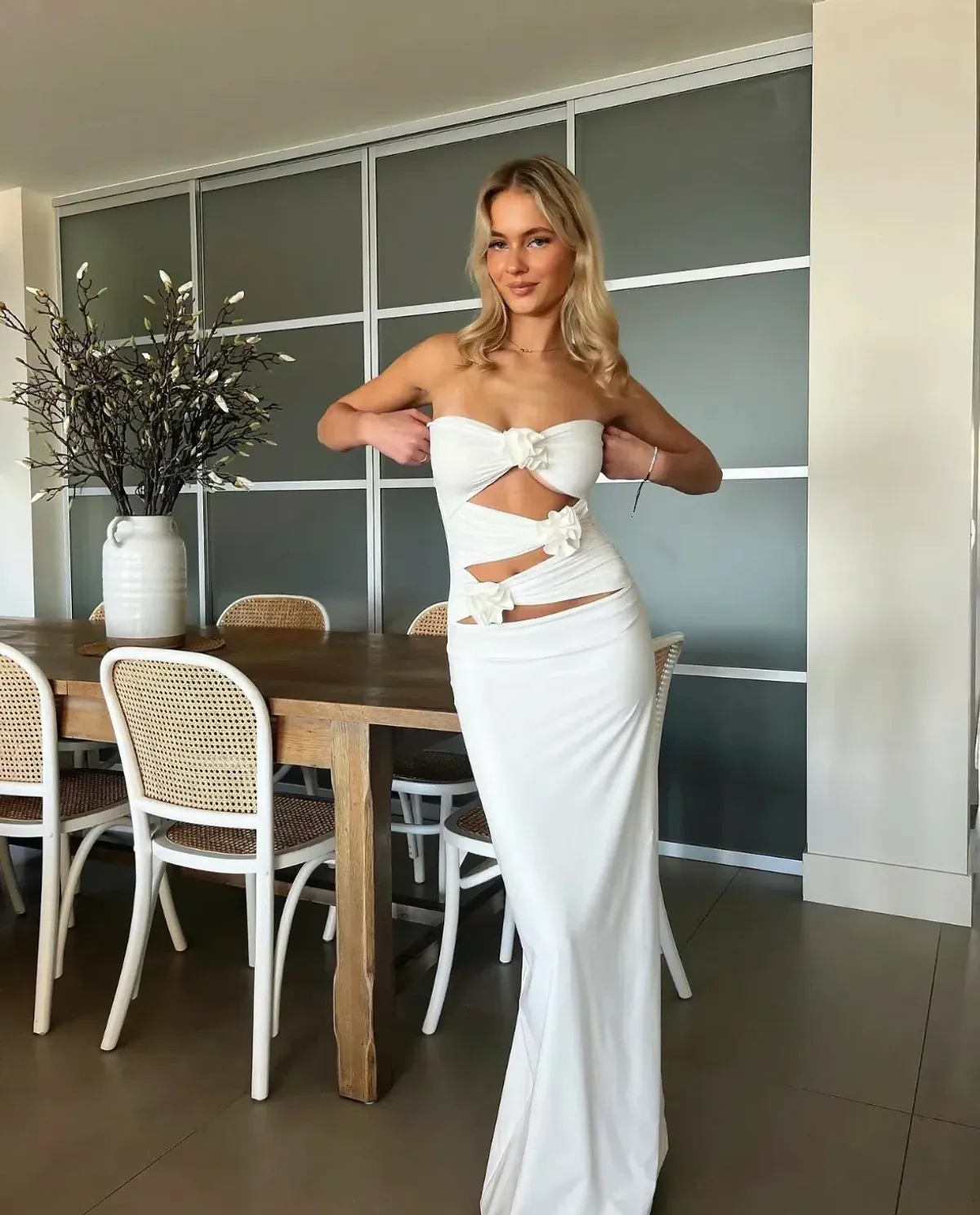 MAYGEL CORONEL VERANERA DRESS WHITE - Image 2