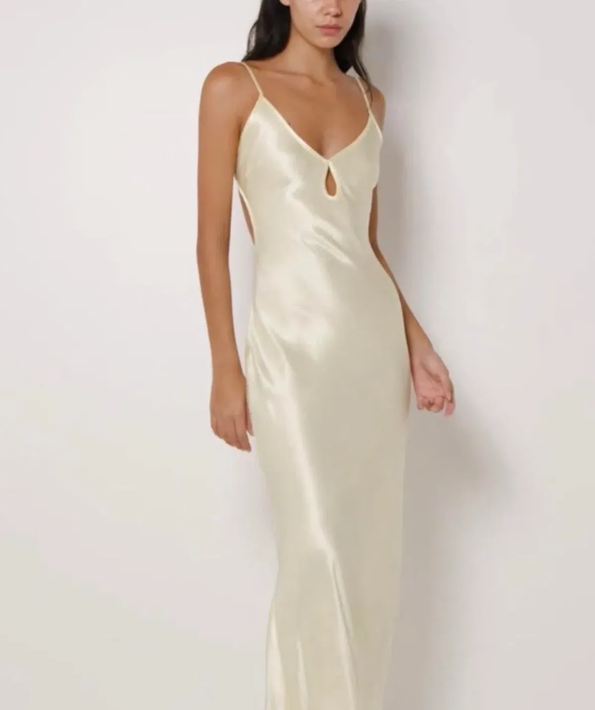 BEC + BRIDGE CEDAR CITY MAXI IN ICE YELLOW SIZE 10 - Image 1
