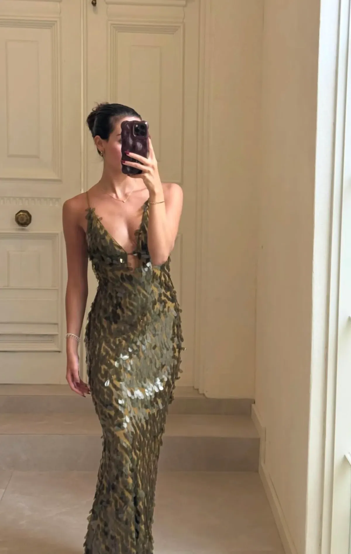 Misha THE SAPPHIRE SEQUIN DRESS - Image 1