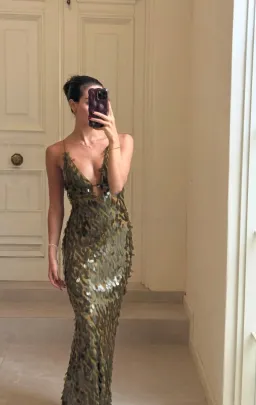 Misha THE SAPPHIRE SEQUIN DRESS for rent on The Volte - image 1