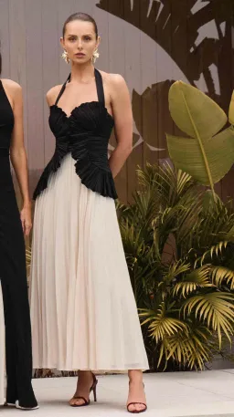 Sheike SORAYA MAXI DRESS Black & White size 10 for rent on The Volte - image 3