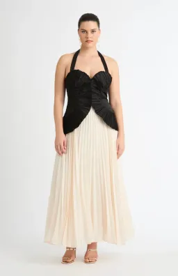 Sheike SORAYA MAXI DRESS Black & White size 10 for rent on The Volte - image 1