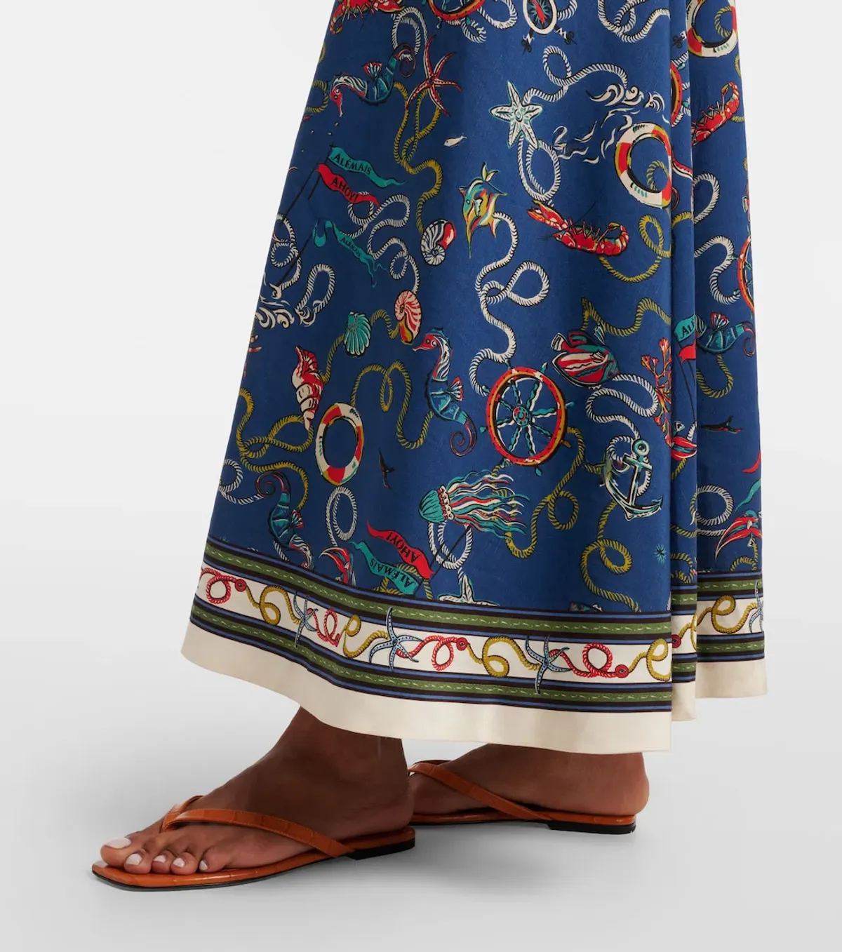 Alémais Cove printed halterneck maxi dress - Image 5