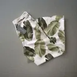 New TRENERY 2-Piece Suit, Palm Leaf Print Green & Pale Pink [10] Pants & Jacket 🩷 for rent on The Volte - image 9