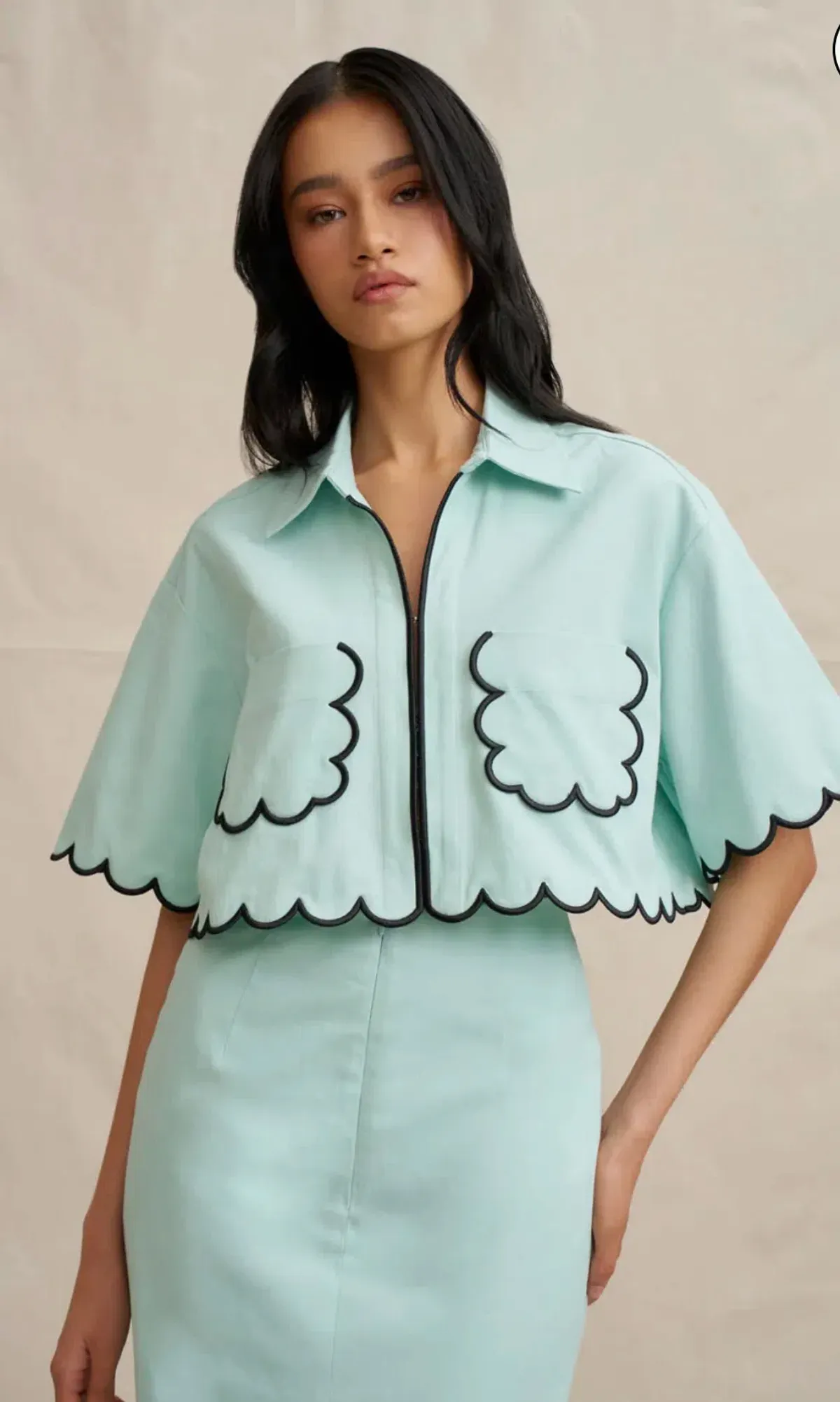 KALANI CROP SHIRT - Image 1