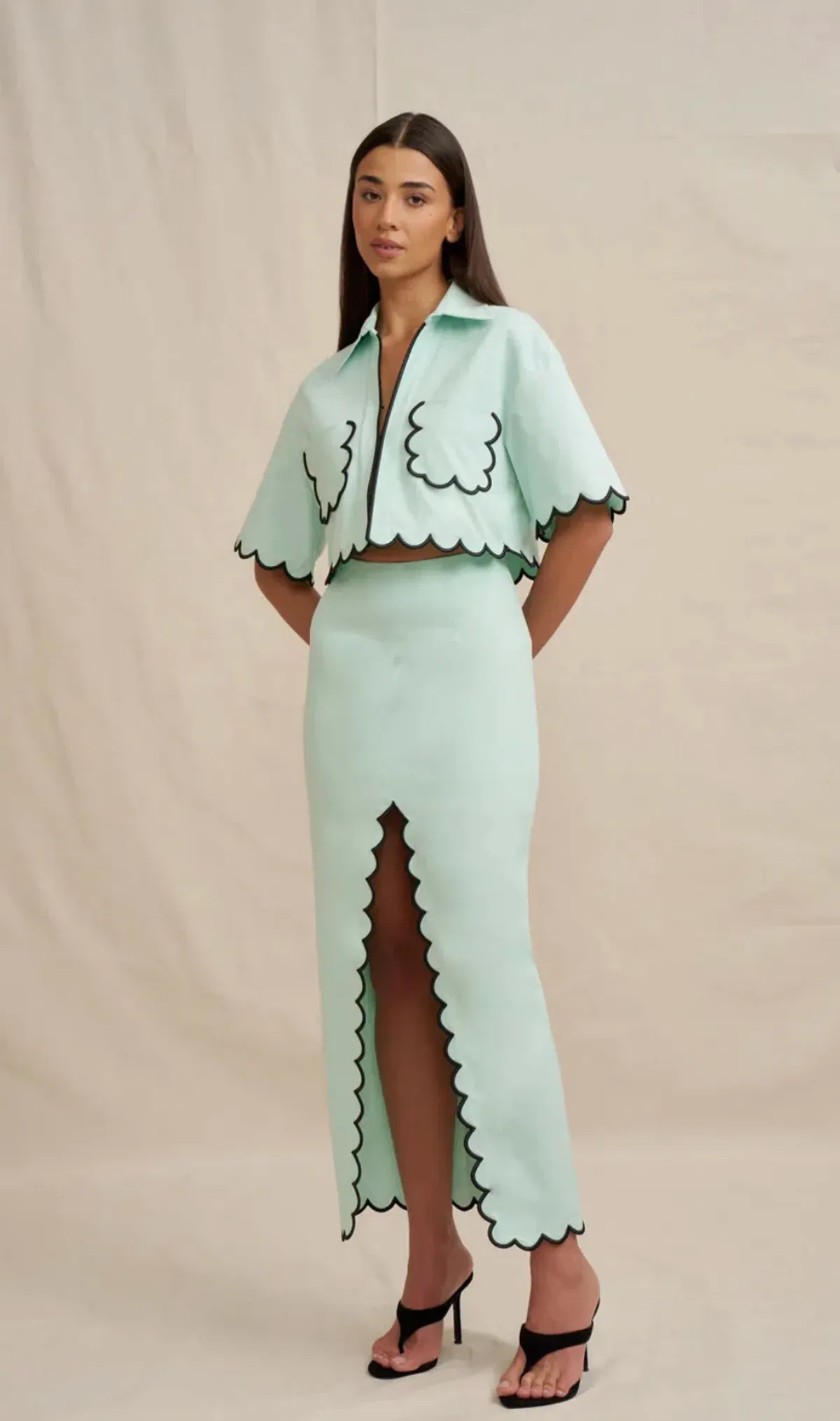 KALANI MIDI SKIRT - Image 1