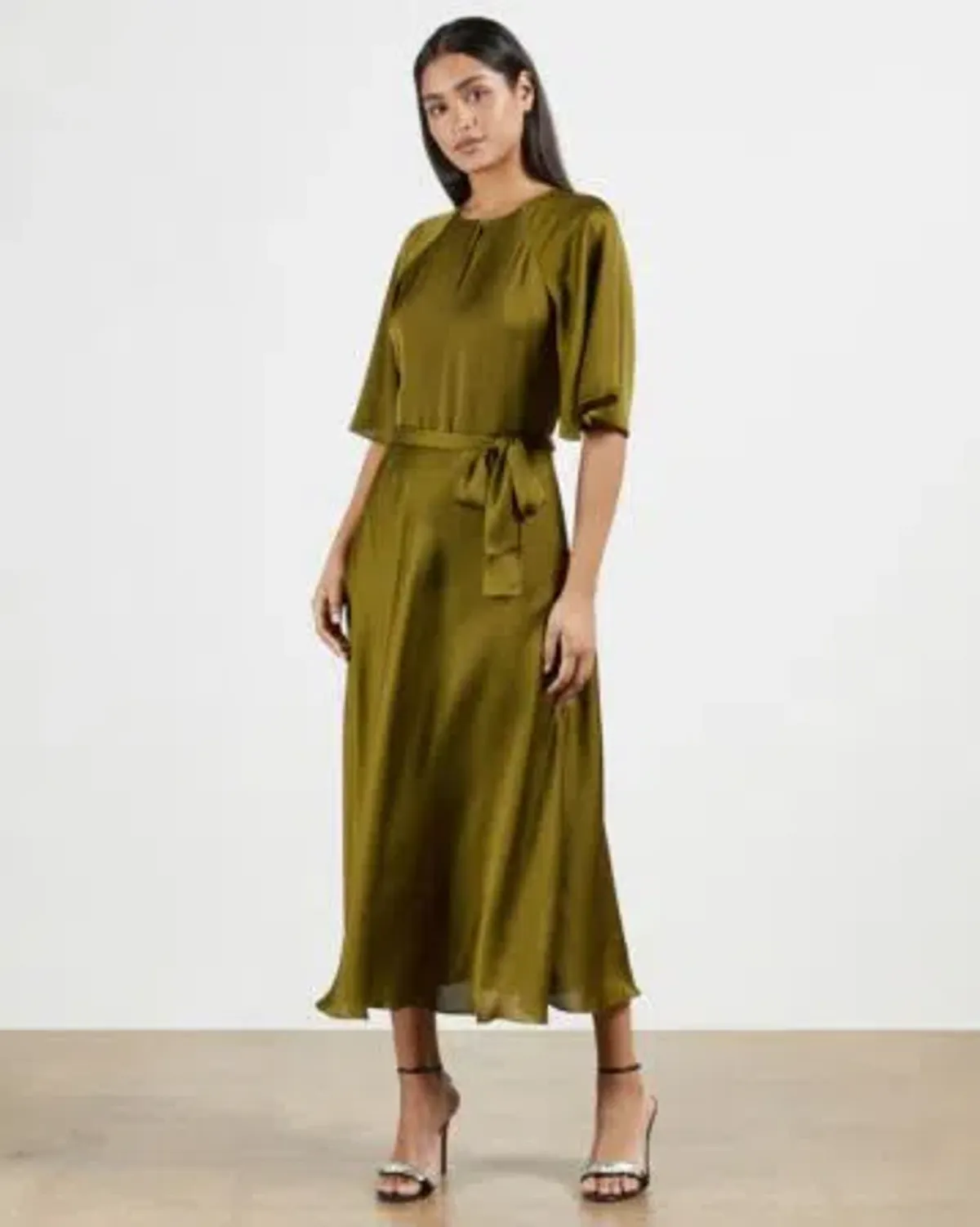 Ted Baker Raglan sleeve tea midi dress size 12 - Image 2