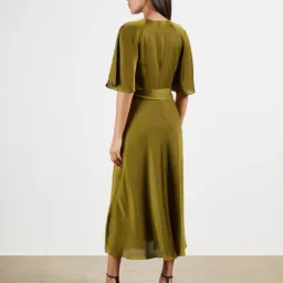 Ted Baker Raglan sleeve tea midi dress size 12 for rent on The Volte - image 1