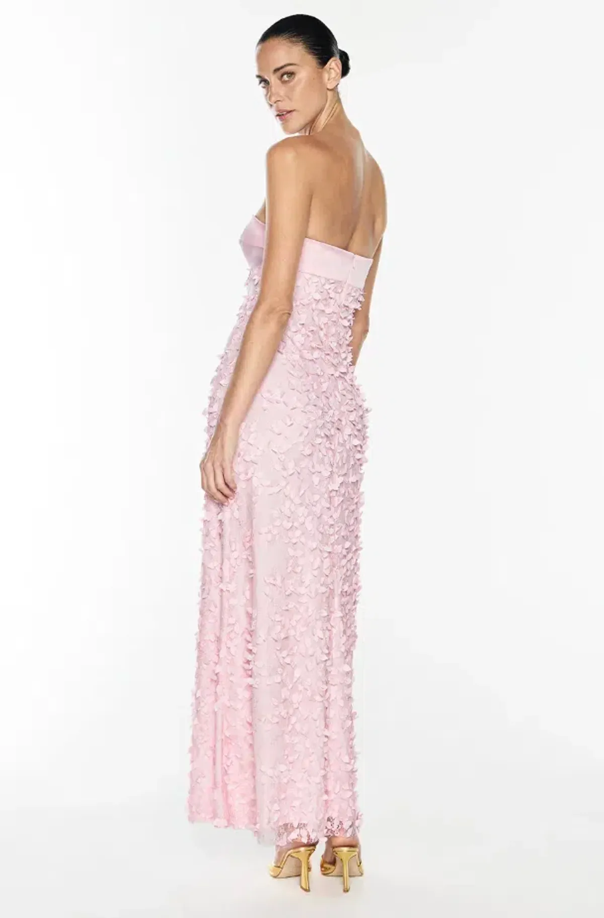 ENCHANTMENT BALCONETTE DRESS | PETAL PINK - SIZE 4 - Image 3