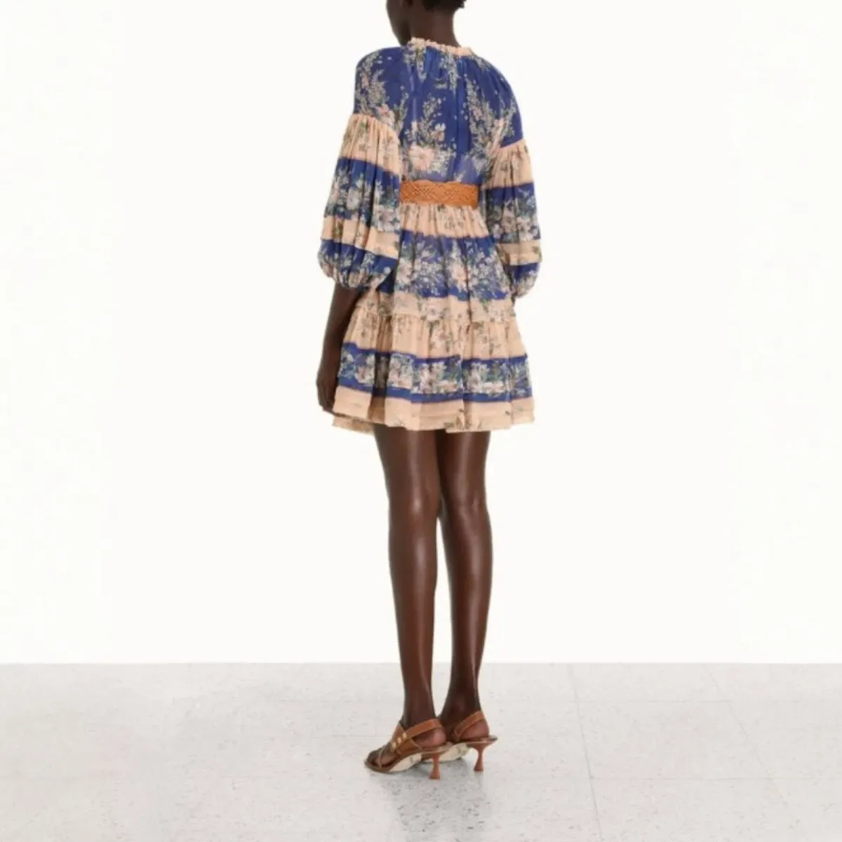 Zimmermann Moonshine Tuck Dress Size 0 / 8 AU - Image 2