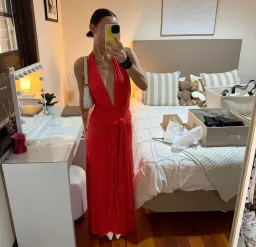 Kookai jasmine maxi dress red SIZE 8 for rent on The Volte - image 3