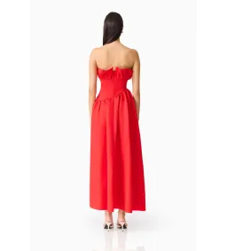 Elliatt Laurel Sleeveless Maxi Dress In Red Size XS/AU6 for rent on The Volte - image 4