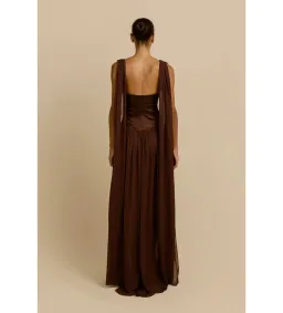 Arcina Ori Ramona Dress in Cacao Size S/AU8 for rent on The Volte - image 3