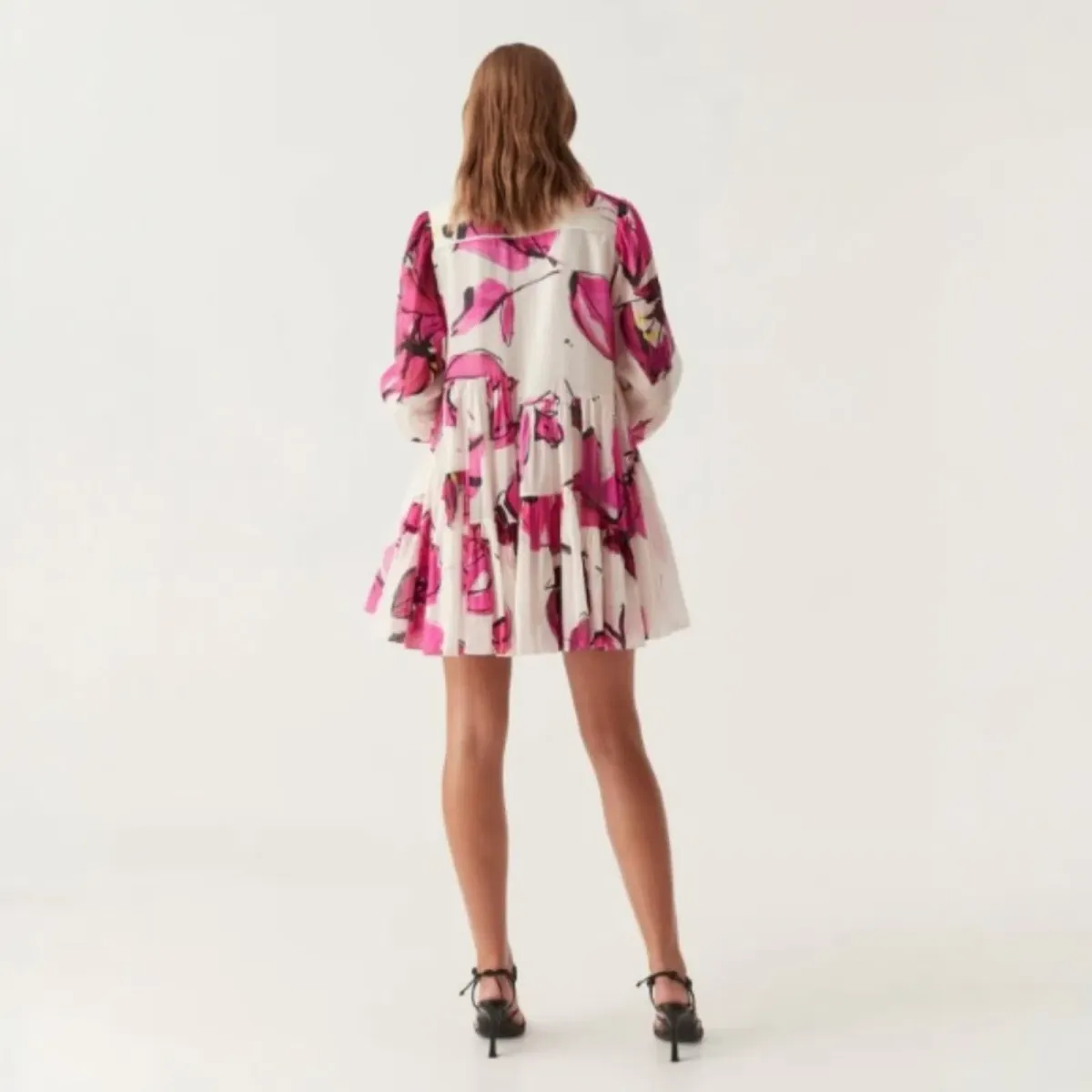 Aje Georgia Smock Mini Dress Size 12 - Image 2