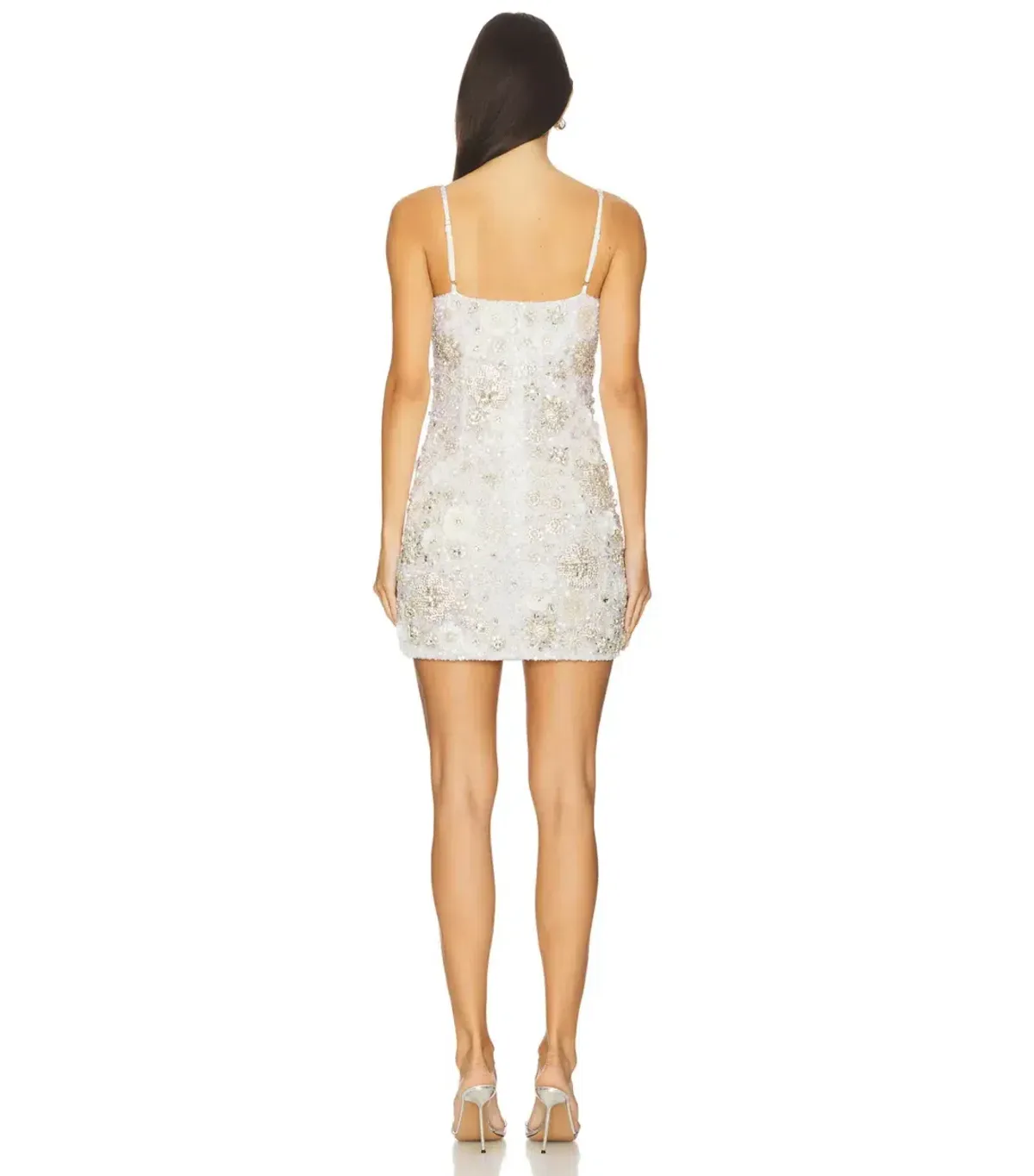 Rachel Gilbert Francesca Mini Dress Ivory Size 0 / AU 6 - Image 3