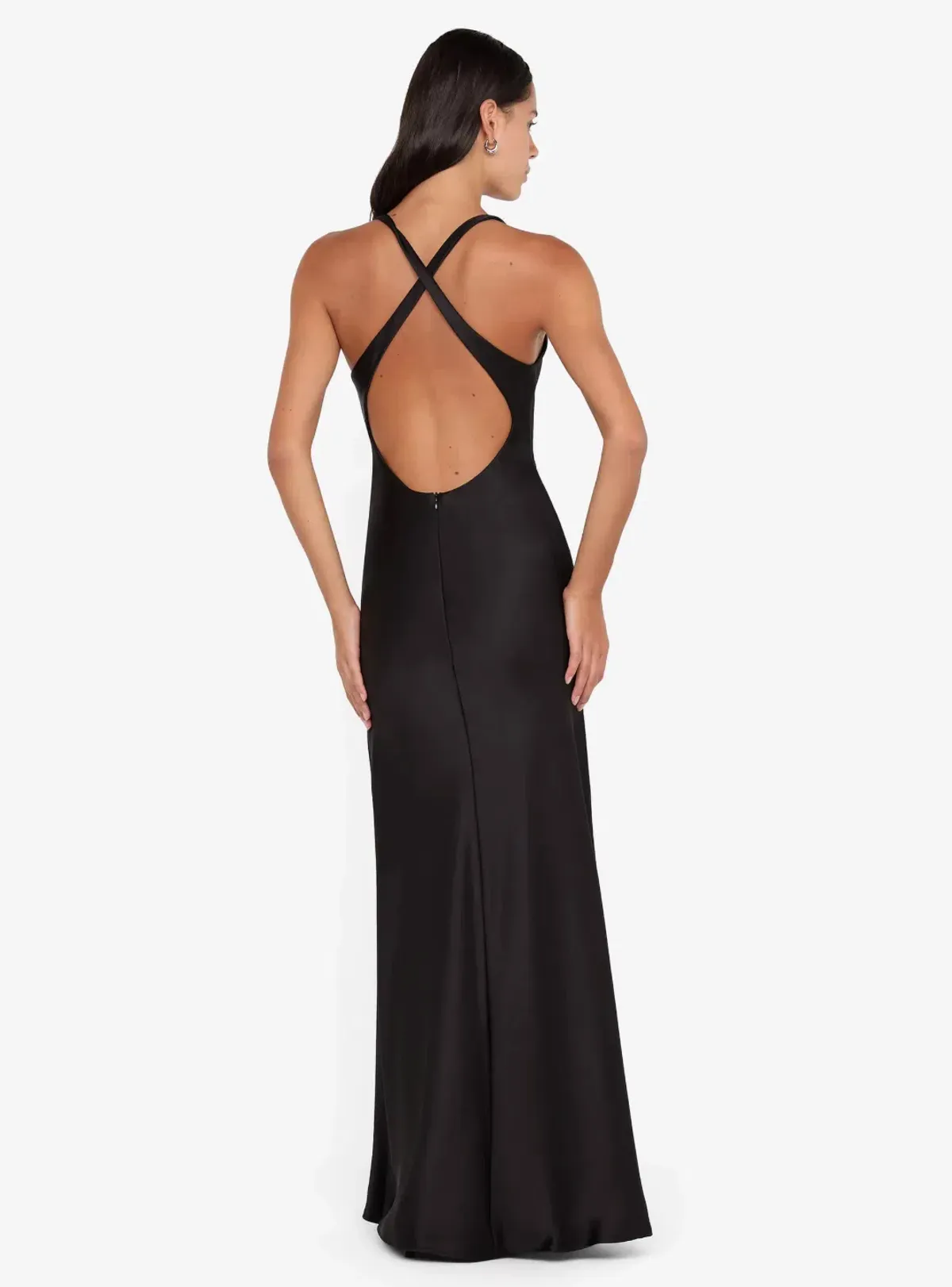 Dreamer V neck Dress Black - Image 2
