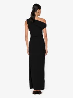 BEC + BRIDGE LEORA ASYM MAXI DRESS BLACK SIZE AU 10 for rent on The Volte - image 1