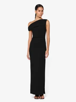 BEC + BRIDGE LEORA ASYM MAXI DRESS BLACK SIZE AU 10 for rent on The Volte - image 3