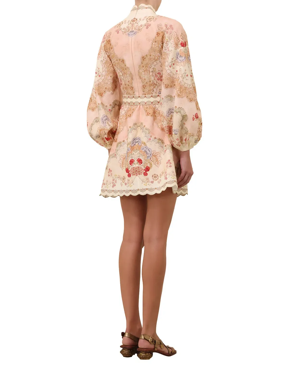 ZIMMERMANN DAYLIGHT MINI DRESS SIZE 4 - Image 1