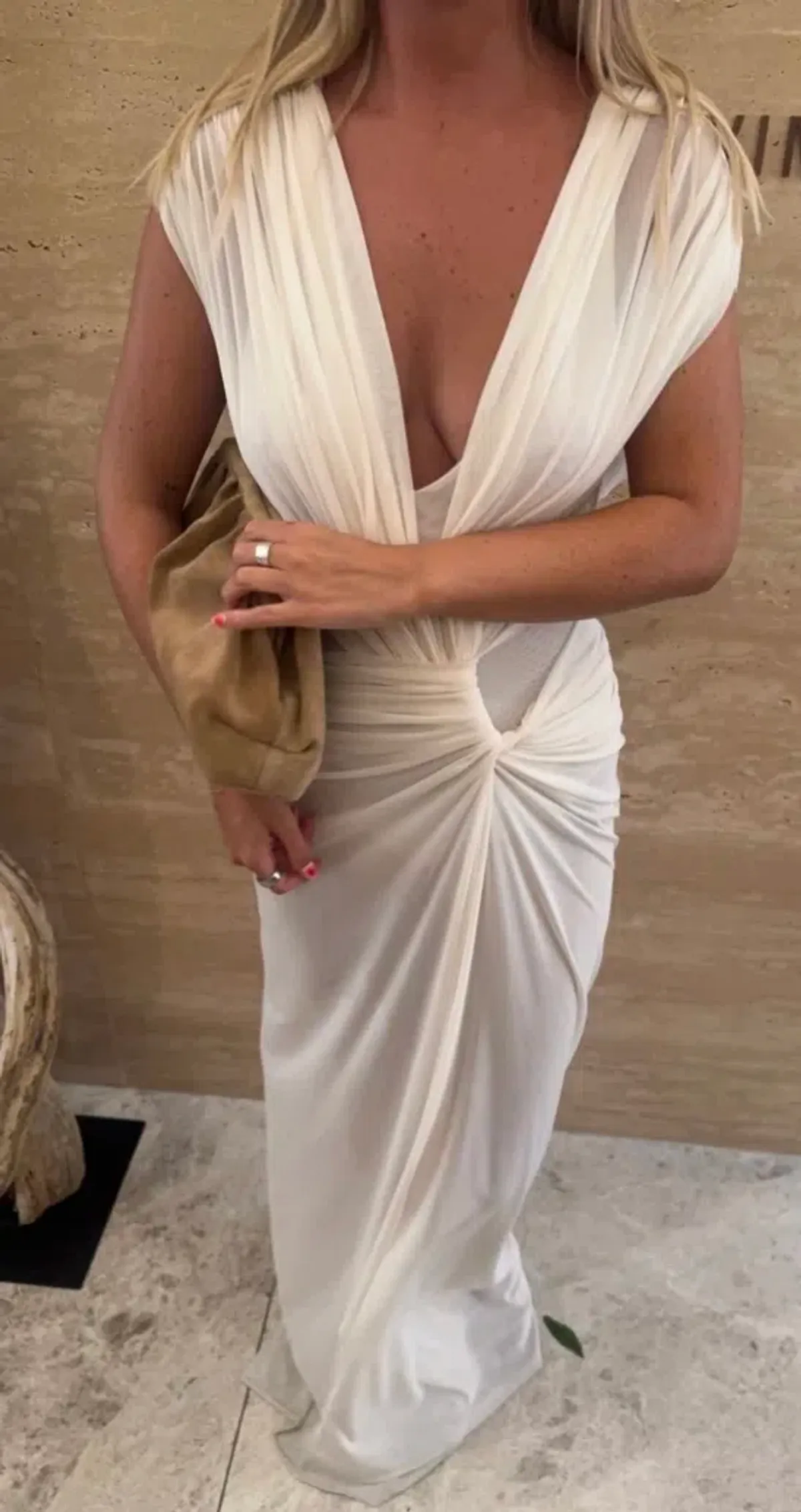 LEIA DRAPE GOWN - Image 2