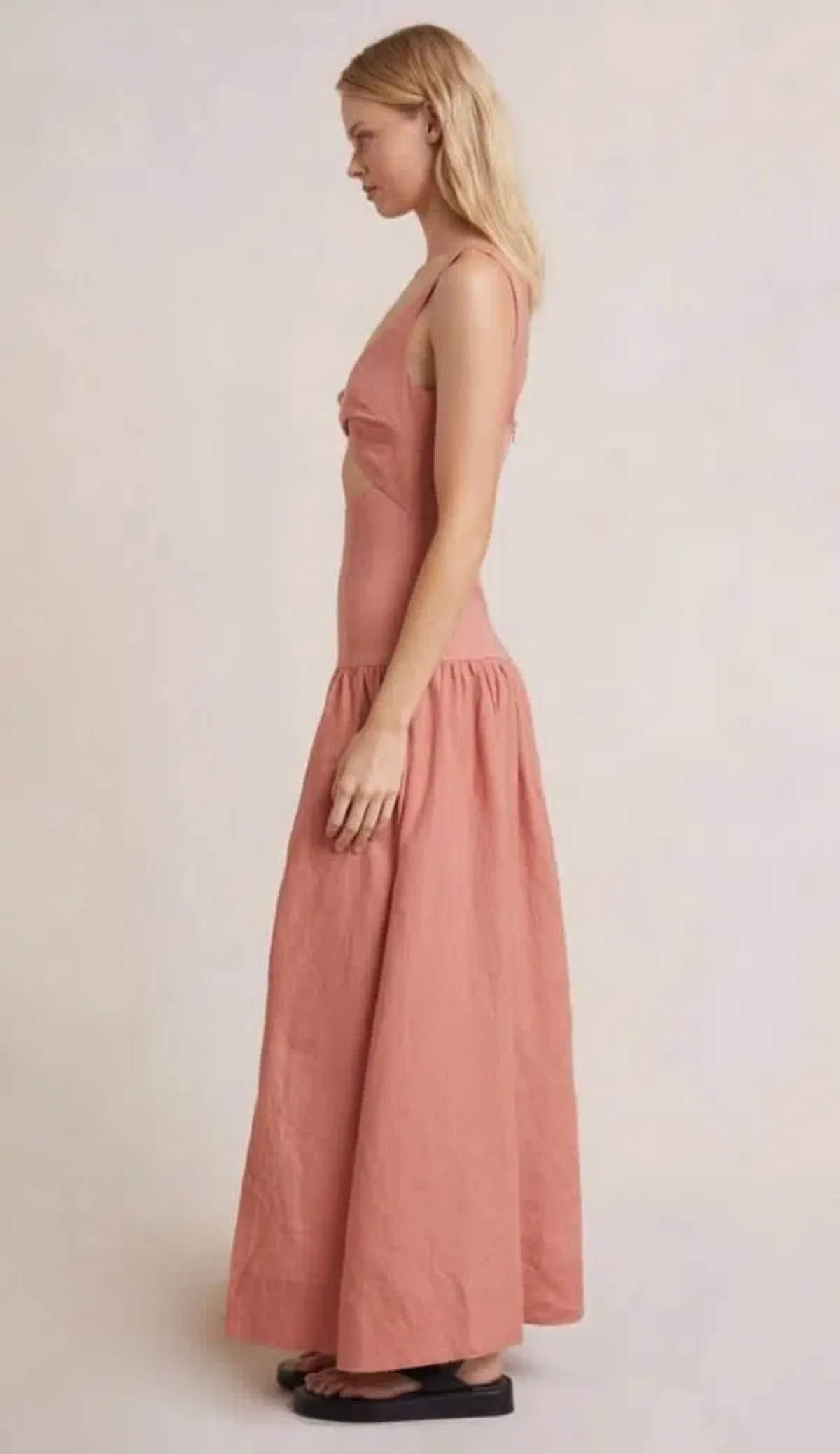 Bec & Bridge - Alamos Dress | in Grapefruit, Size 6 - Image 3